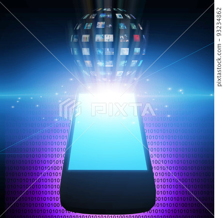 Hologram Smartphone 93234862