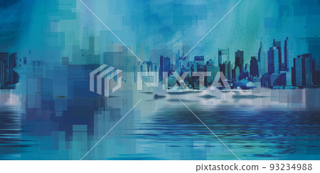 New York skyline 93234988