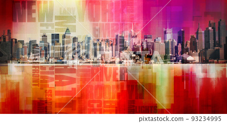 Manhattan harbor 93234995