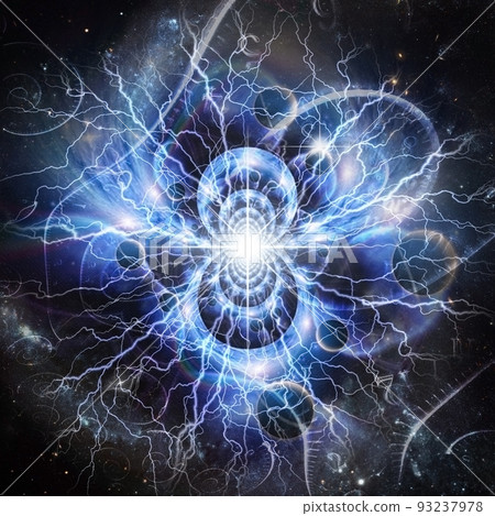 Space fractal Space fractal 93237978