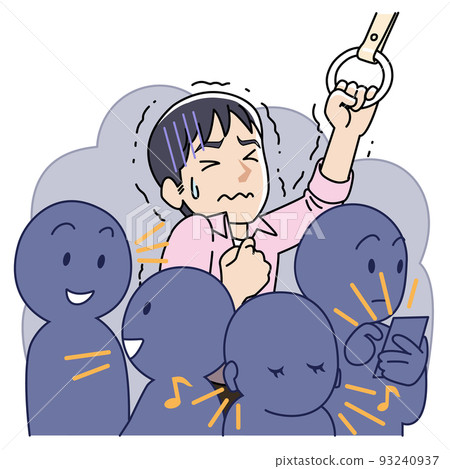 一個不擅長人群的男人溫柔的觸摸 93240937