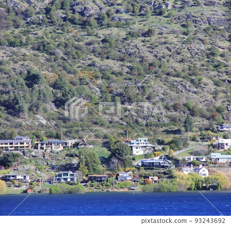 新西蘭風景/瓦卡蒂普湖岸 93243692