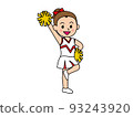 cheerleader girl 93243920