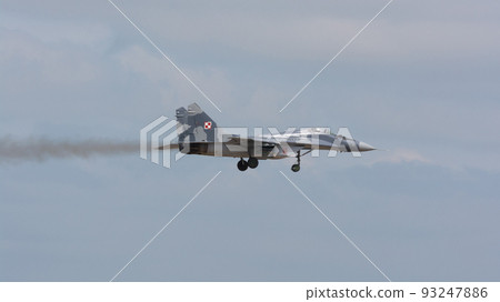 Polish Air Force MiG-29 Demonstration Team Landing Approach Polish Air Force MiG-29 Demonstration Team Landing Approach 93247886