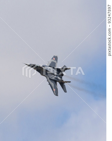 Polish Air Force MiG-29 Demonstration Team Circling Polish Air Force MiG-29 Demonstration Team Circling 93247897