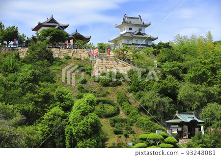 [廣島縣]晴天的因島水郡城 93248081