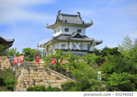 [廣島縣]晴天的因島水郡城 93248082