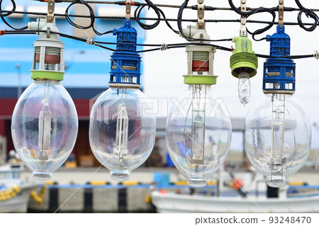 Hokkaido Suttsu Squid fishing boat light Hokkaido Suttsu Squid fishing boat light 93248470