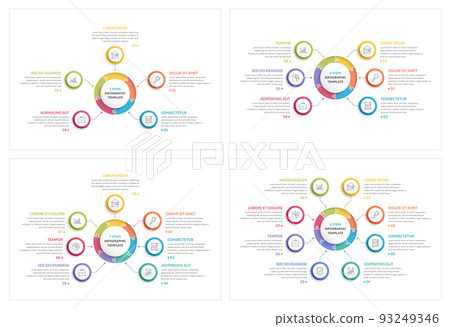 Circle Infographics 93249346