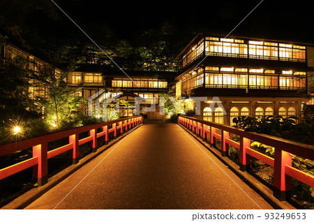 [Gunma Prefecture] Shima Onsen night view of Sekizen-kan 93249653