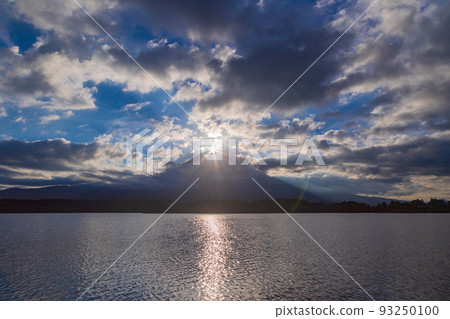 （靜岡縣）狸貓湖的鑽石富士六連 93250100