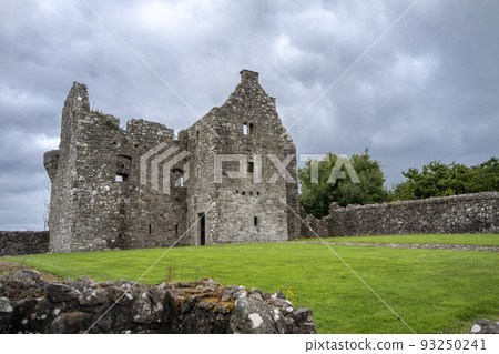 The beautiful Tully Castle by Enniskillen, County Fermanagh in Northern Ireland 93250241