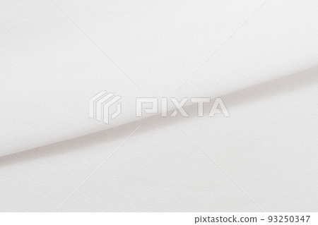 Macro Photo of white fabric texture background. Pattern of white woven clothing material. Macro Photo of white fabric texture background. Pattern of white woven clothing material. 93250347