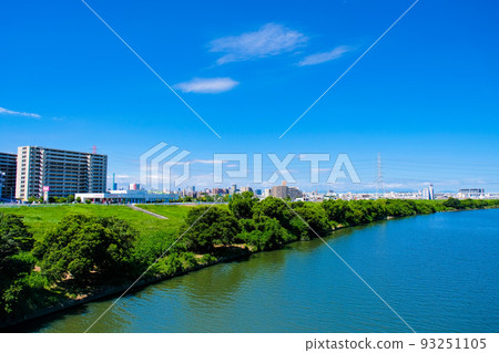 August 2020 Arakawa and embankment August 2020 Arakawa and embankment 93251105