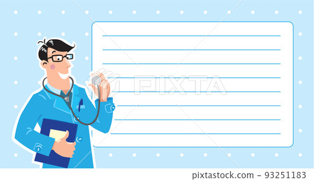 Family doctor. Design template 93251183