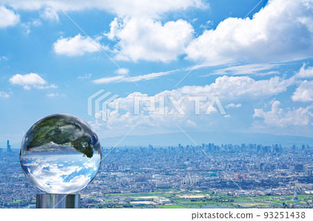 【眺望大阪平原(水晶球)】地點:大阪府八尾市水海地藏尊大字神達 【眺望大阪平原(水晶球)】地點:大阪府八尾市水海地藏尊大字神達 93251438