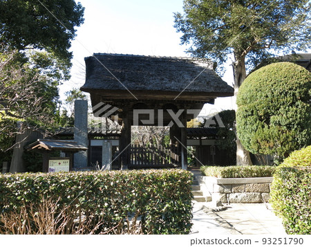 Gokurakuji Temple (Sanmon) in Kamakura City 93251790