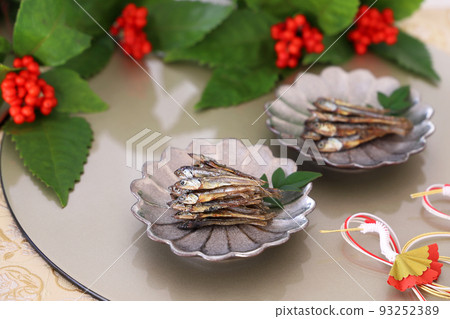 Tazukuri sesame New Year dishes Tazukuri sesame New Year dishes 93252389