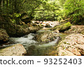 Scenery of Nametoko Gorge, Matsuno Town, Ehime Prefecture 93252403