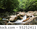 Scenery of Nametoko Gorge, Matsuno Town, Ehime Prefecture 93252411