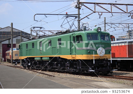 曾經保存在JR大宮工廠的EF58-93_攝於2009年5月23日 曾經保存在JR大宮工廠的EF58-93_攝於2009年5月23日 93253674