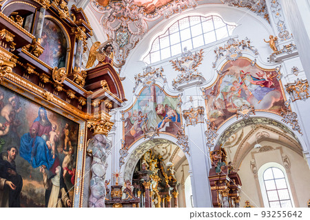 St John the baptist church, Steingaden, bavaria, germany 93255642