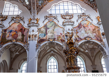St John the baptist church, Steingaden, bavaria, germany St John the baptist church, Steingaden, bavaria, germany 93255679