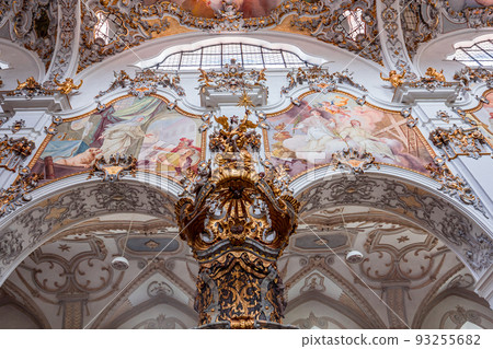 St John the baptist church, Steingaden, bavaria, germany St John the baptist church, Steingaden, bavaria, germany 93255682