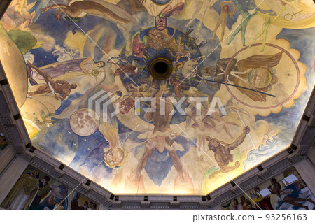 The Griffith observatory, Los angeles, California The Griffith observatory, Los angeles, California 93256163