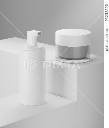 White cosmetic no label 93258296