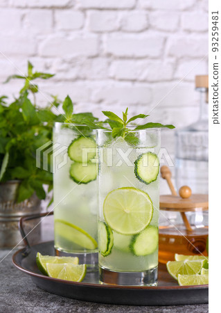 Mint Cucumber Gimlet 93259481