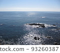 The blue sea of Katsurahama, Kochi Prefecture on a sunny day 93260387