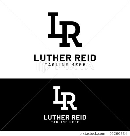 L R LR RL Letter Monogram Logo Design Template L R LR RL Letter Monogram Logo Design Template 93260884