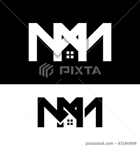 M logo letter design on luxury background. MM logo monogram