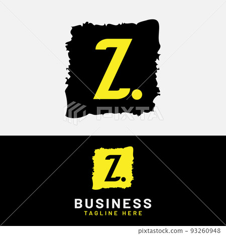 Z Letter Monogram Initial Logo Design Template 93260948