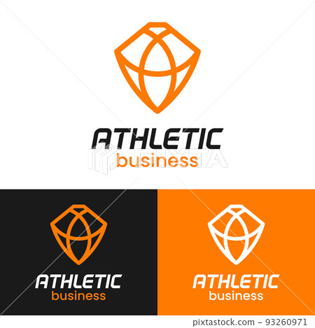 Letter Initial A for Athletic Logo Design Template Letter Initial A for Athletic Logo Design Template 93260971