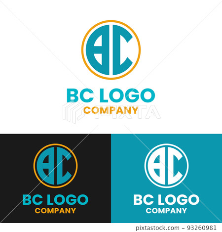 B C BC CB Letter Initial Circle Logo Design Template B C BC CB Letter Initial Circle Logo Design Template 93260981