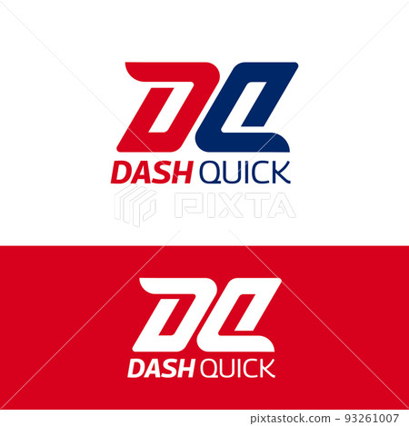 Letter Initial Monogram D Q DQ QD Logo Design Template. Letter Initial Monogram D Q DQ QD Logo Design Template. 93261007