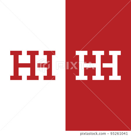 H HH Letter Monogram Initial Logo Design Template H HH Letter Monogram Initial Logo Design Template 93261041
