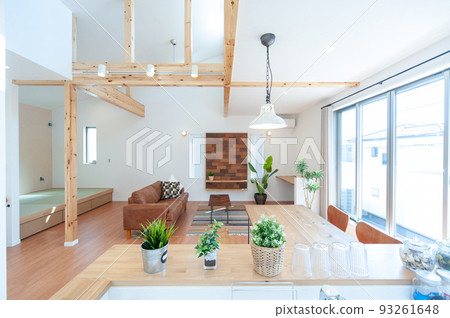 新的獨立屋房間內部 93261648