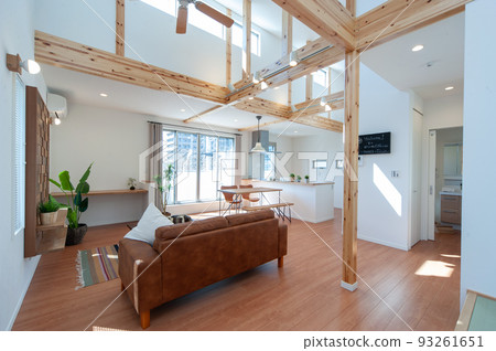 新的獨立屋房間內部 93261651