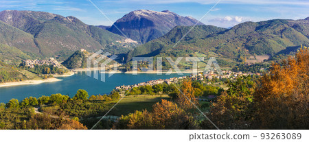Beautiful lakes of Italy - Turano 93263089