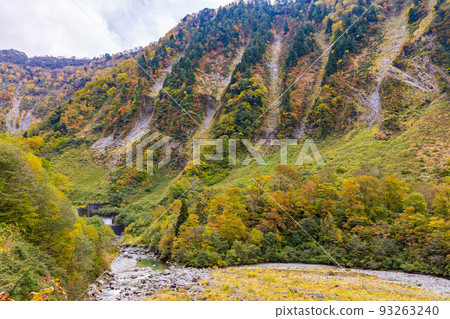 秋天的富山,秋葉的正名溪谷,正名川 秋天的富山,秋葉的正名溪谷,正名川 93263240