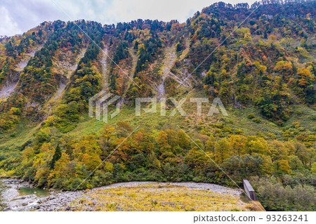 秋天的富山,秋葉的正名溪谷,正名川 秋天的富山,秋葉的正名溪谷,正名川 93263241
