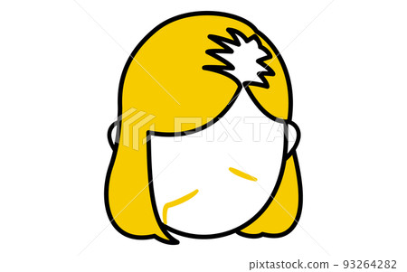 女性 AGA,頭髮稀疏,路德維希分類 II 型 女性 AGA,頭髮稀疏,路德維希分類 II 型 93264282