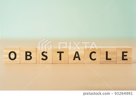 Image of obstacles, obstacles, obstructions | Blocks written as "OBSTACLE" Image of obstacles, obstacles, obstructions | Blocks written as "OBSTACLE" 93264991
