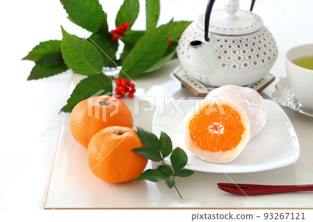 Whole Mandarin Daifuku Mandarin Daifuku Daifuku Mochi Whole Mandarin Daifuku Mandarin Daifuku Daifuku Mochi 93267121