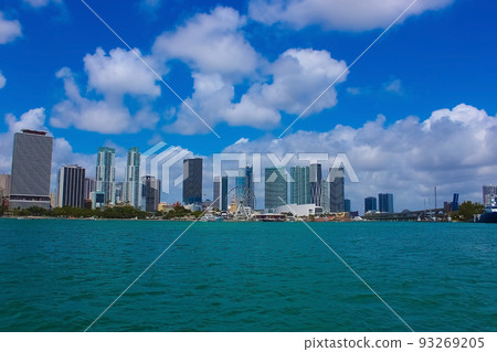 Bayside Marina in Miami, Florida USA Bayside Marina in Miami, Florida USA 93269205