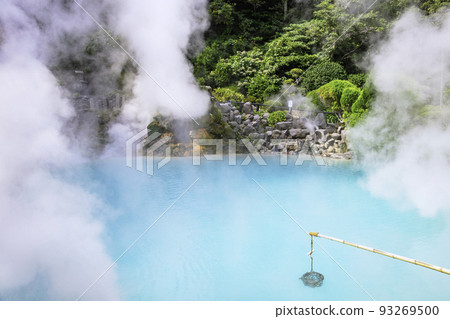 日本第一溫泉縣，大分縣的熱門旅遊勝地，別府地獄之旅，海地獄 93269500