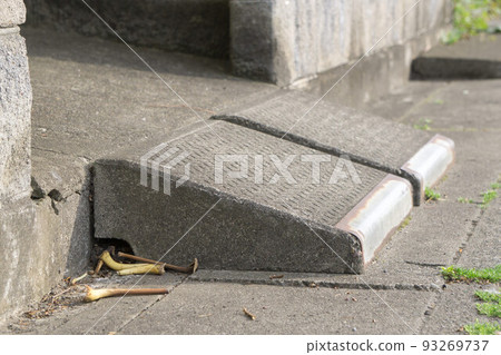 Concrete Step Plate Step Slope 93269737